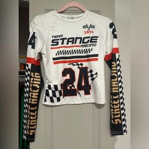 Fashion nova Long Sleeve Shirt - White